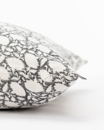 Housse de coussin à imprimé bloc Clara