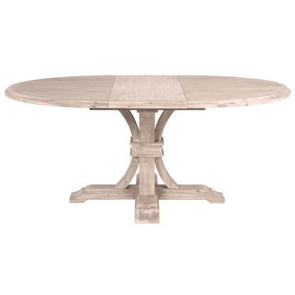 Table ronde extensible Devon 54 - Gris