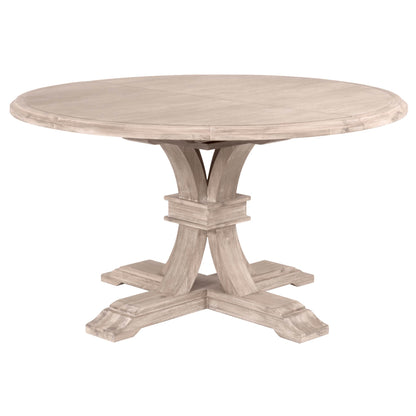 Table ronde extensible Devon 54 - Gris