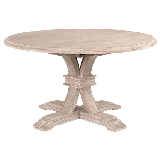 Table ronde extensible Devon 54 - Gris