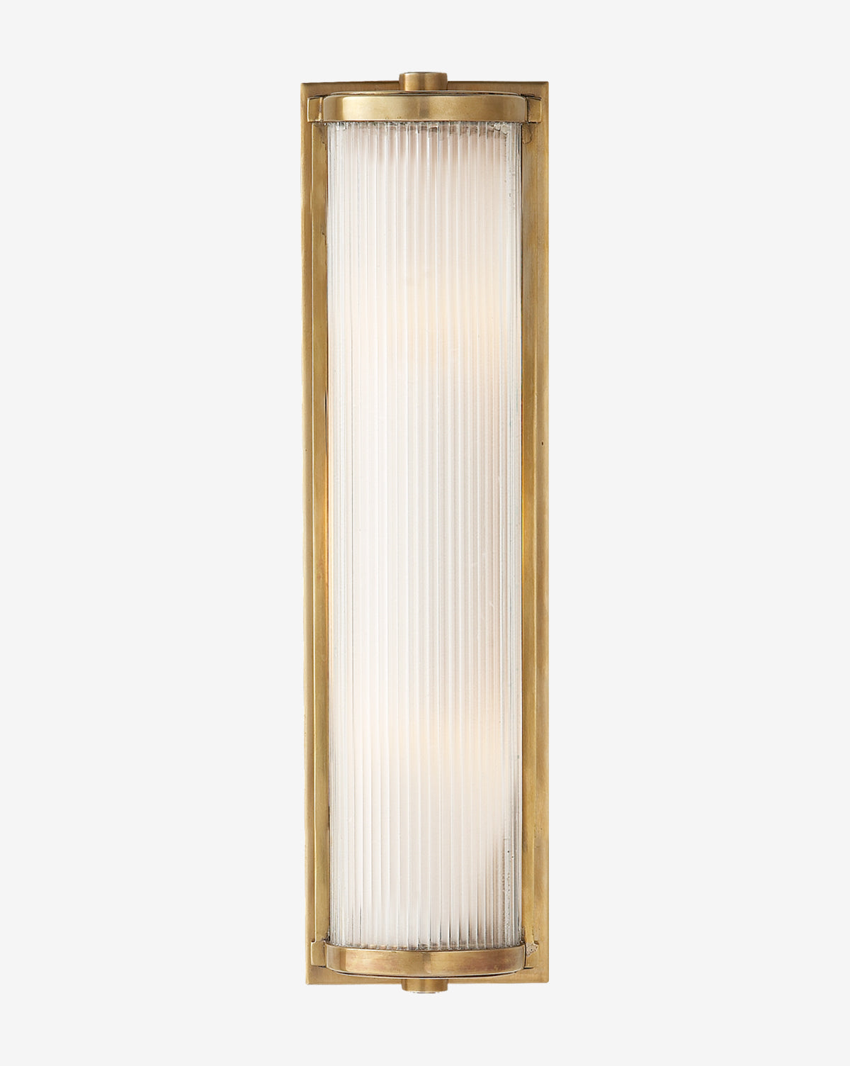 Lampe à tige en verre pour commode