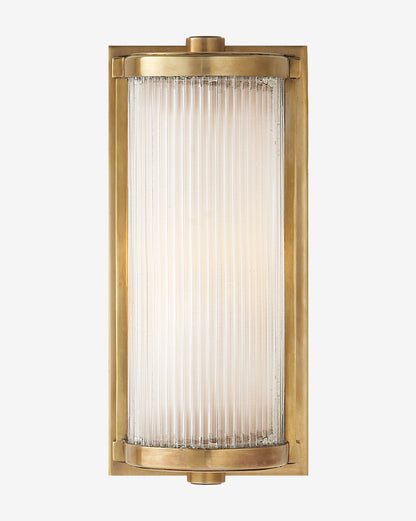 Lampe à tige en verre pour commode