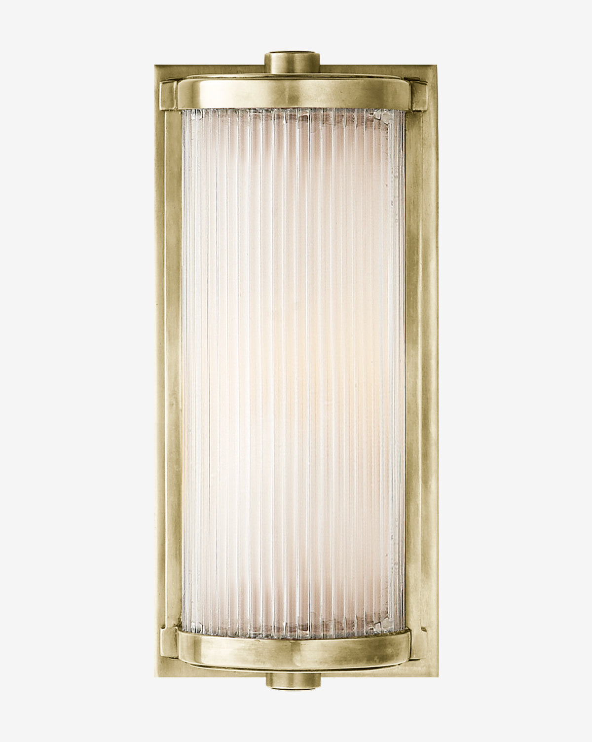 Lampe à tige en verre pour commode