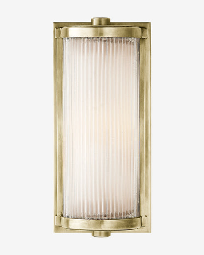 Lampe à tige en verre pour commode