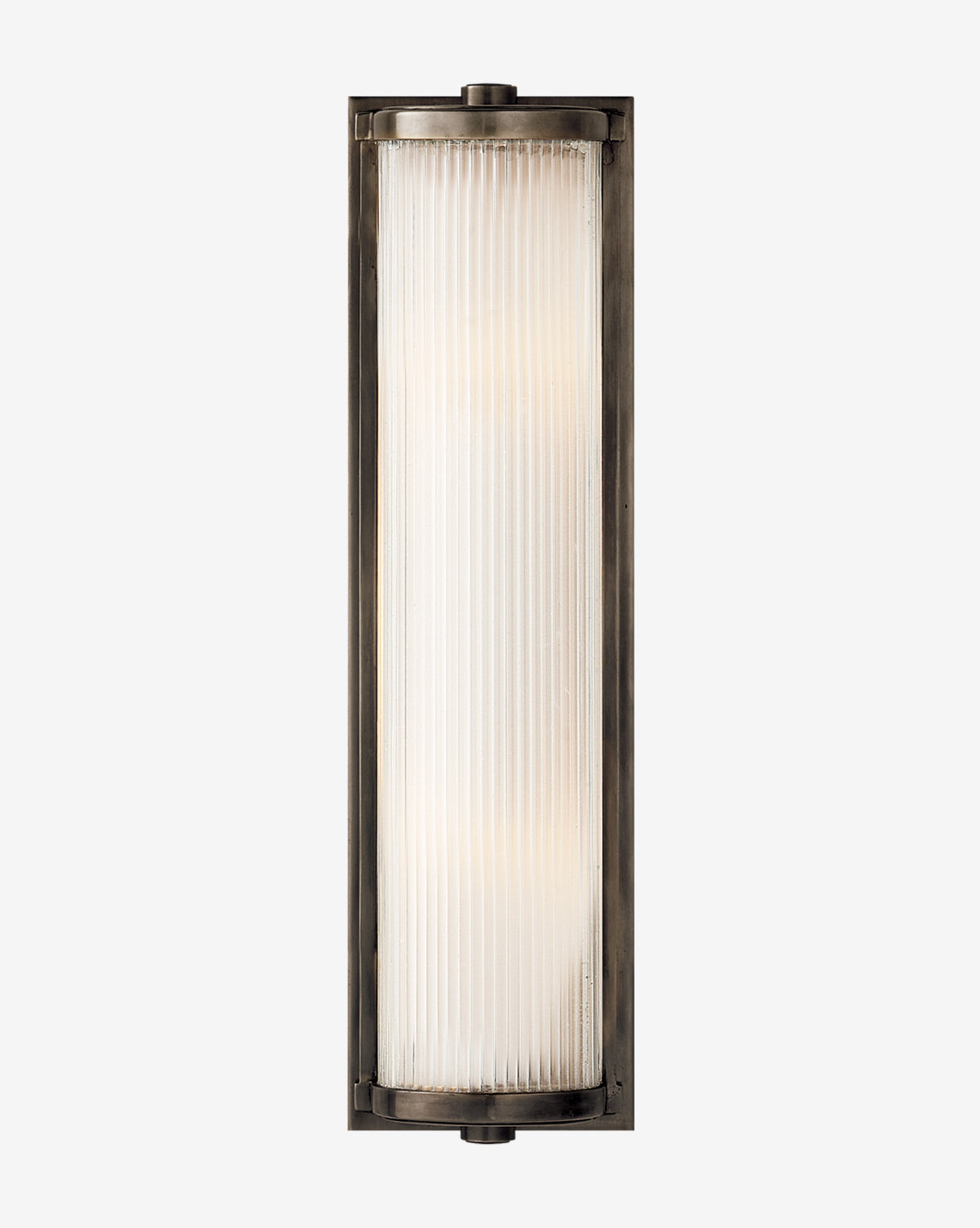 Lampe à tige en verre pour commode