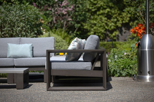Fauteuil Club Element - Gris Cendré