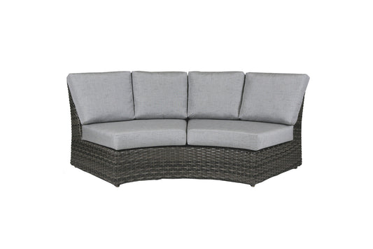 Canapé compensé sans accoudoirs Portfino - Gris