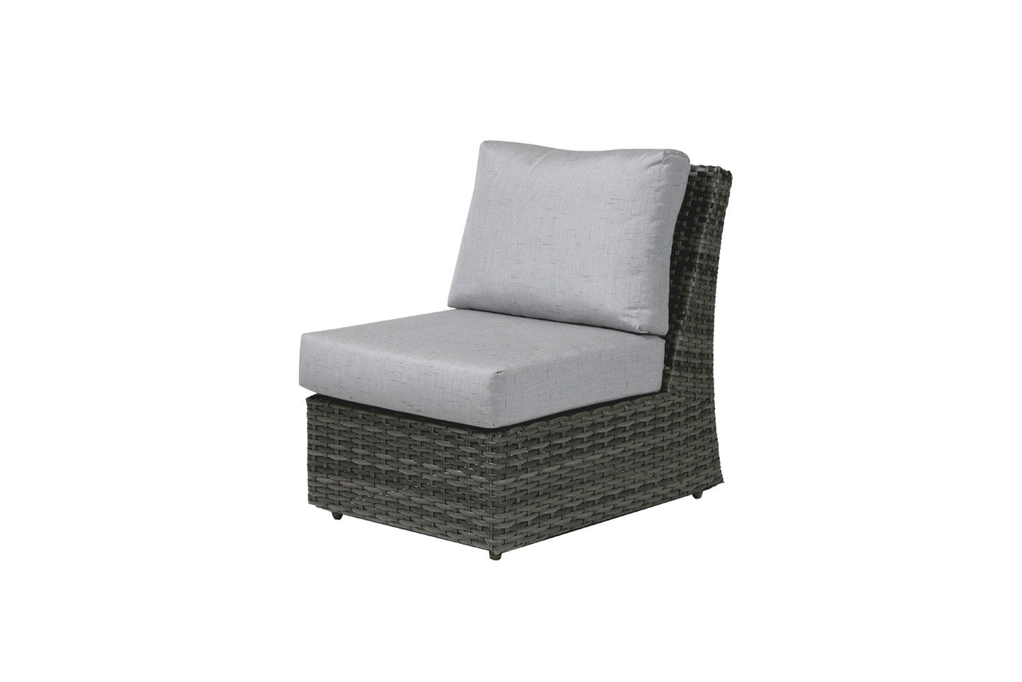 Fauteuil sans accoudoirs Portfino - Gris