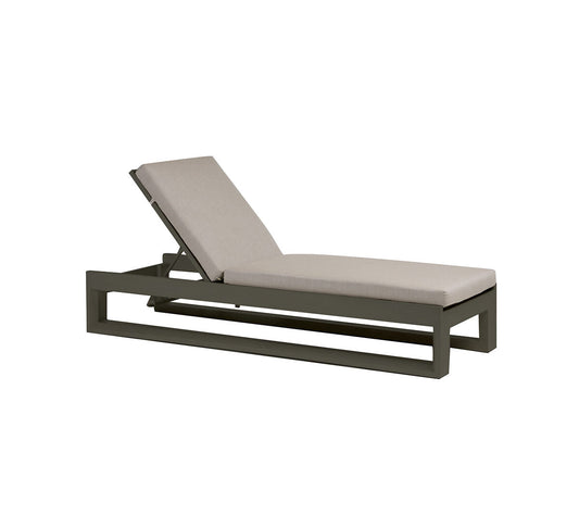 Chaise longue Element - Gris cendré