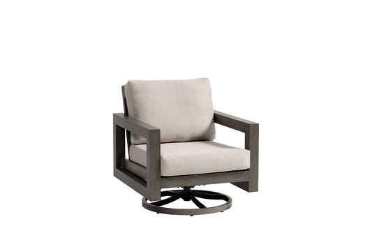 Fauteuil à bascule pivotant Milano