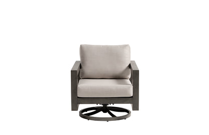 Fauteuil à bascule pivotant Milano
