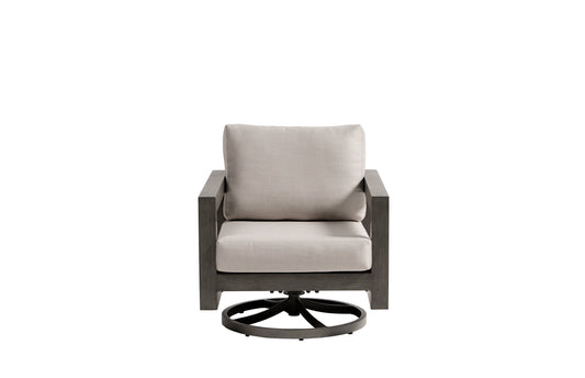 Fauteuil à bascule pivotant Milano
