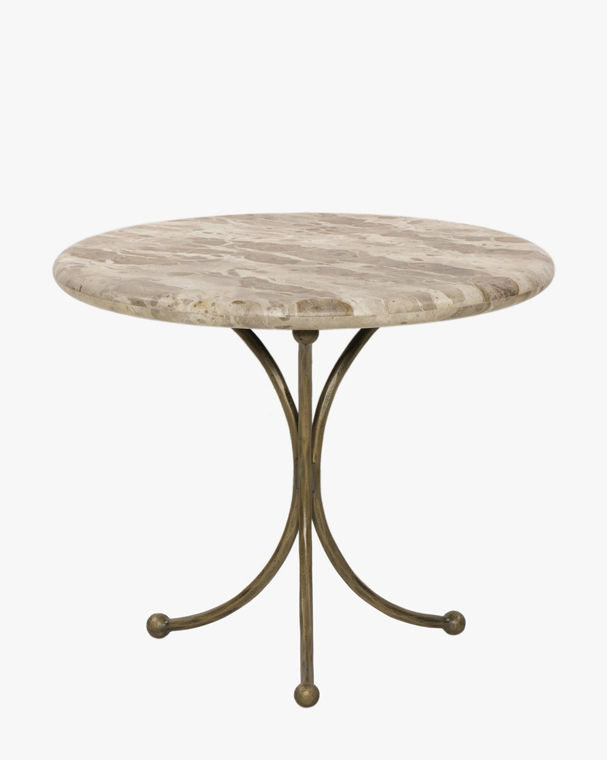 Table d'appoint en marbre fossile