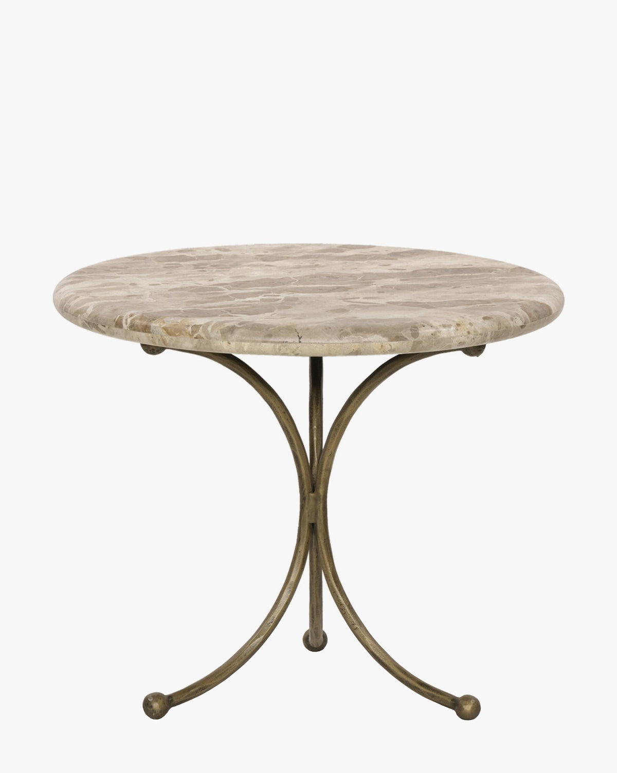 Table d'appoint en marbre fossile