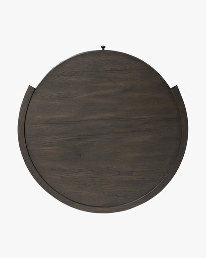 Table de chevet en chêne Glenndon