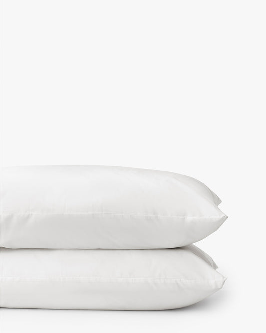 Taies d'oreiller en percale Granby (lot de 2)