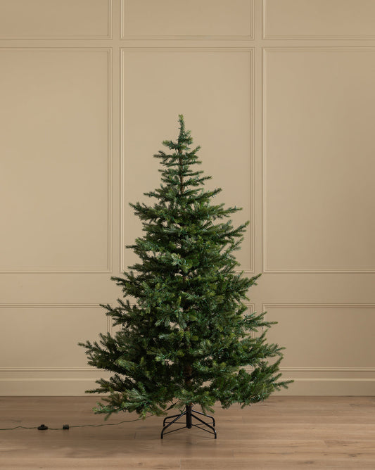 Sapin artificiel pré-éclairé Grandis de 7 pi