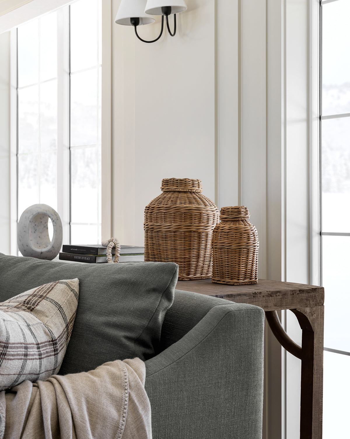 Pot en osier Ahnamia