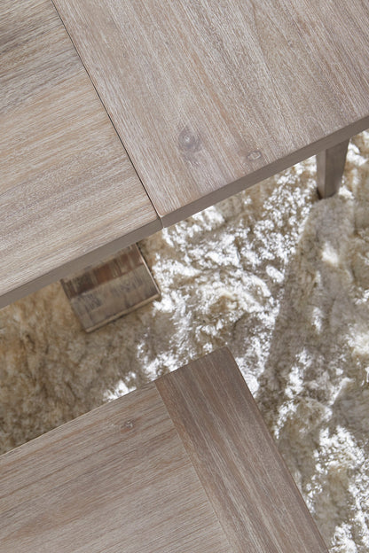 Table extensible Hudson - Gris naturel 