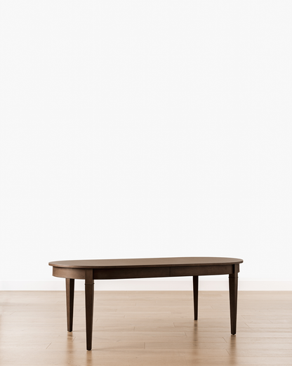 Table à manger extensible en chêne Hughes