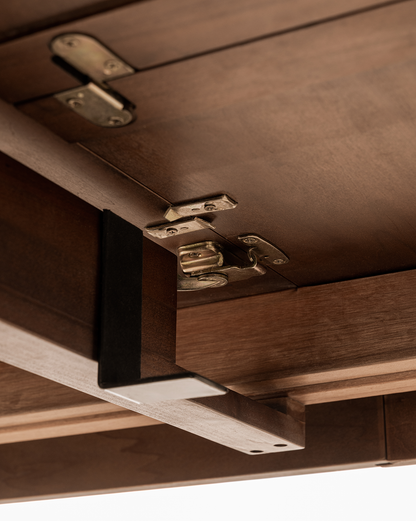 Table à manger extensible en chêne Hughes