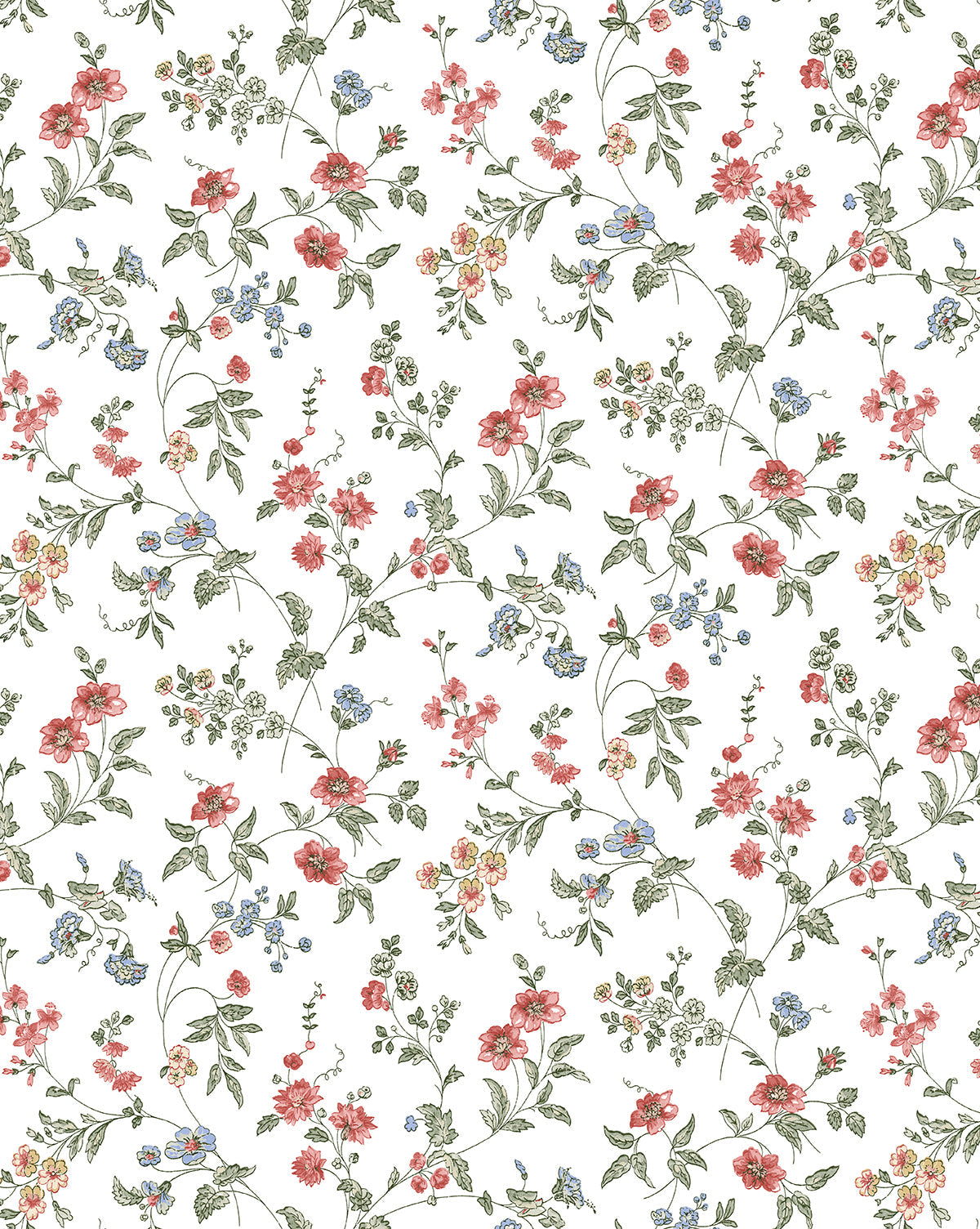 Papier peint floral Kittredge