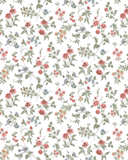 Papier peint floral Kittredge