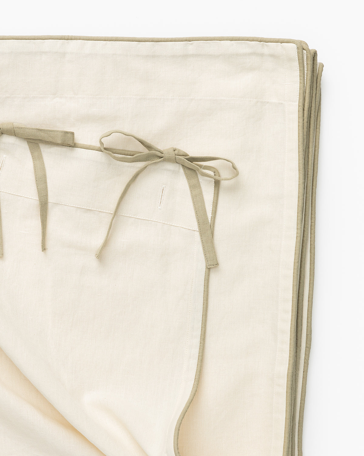 Rideau de douche en lin Lillian