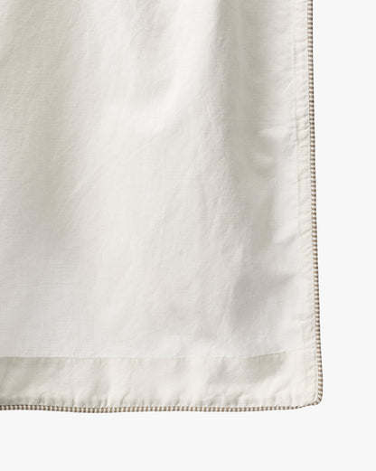 Rideau de douche Lillian avec liens rayés