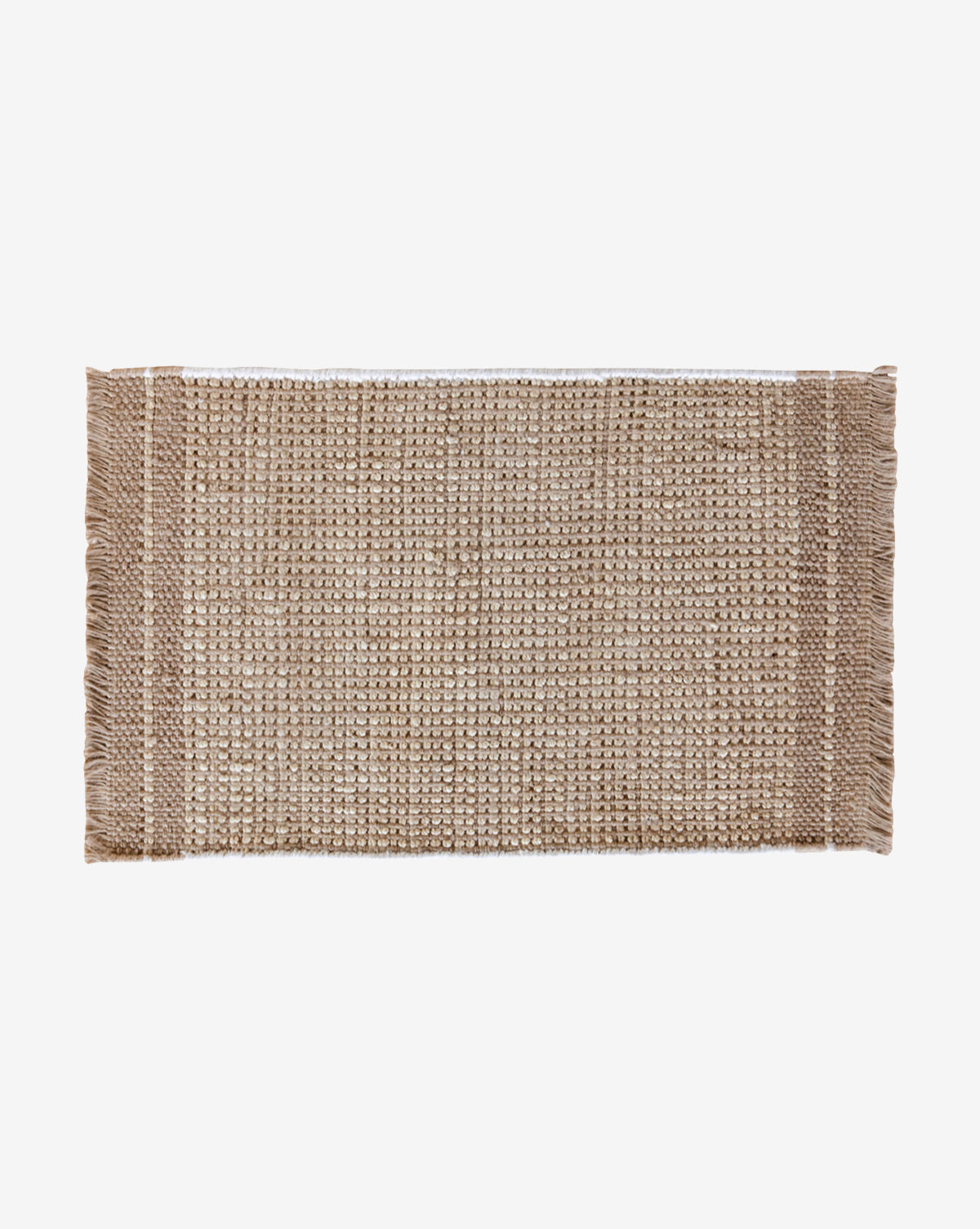 Tapis en jute tissé à la main naturel de Gérone