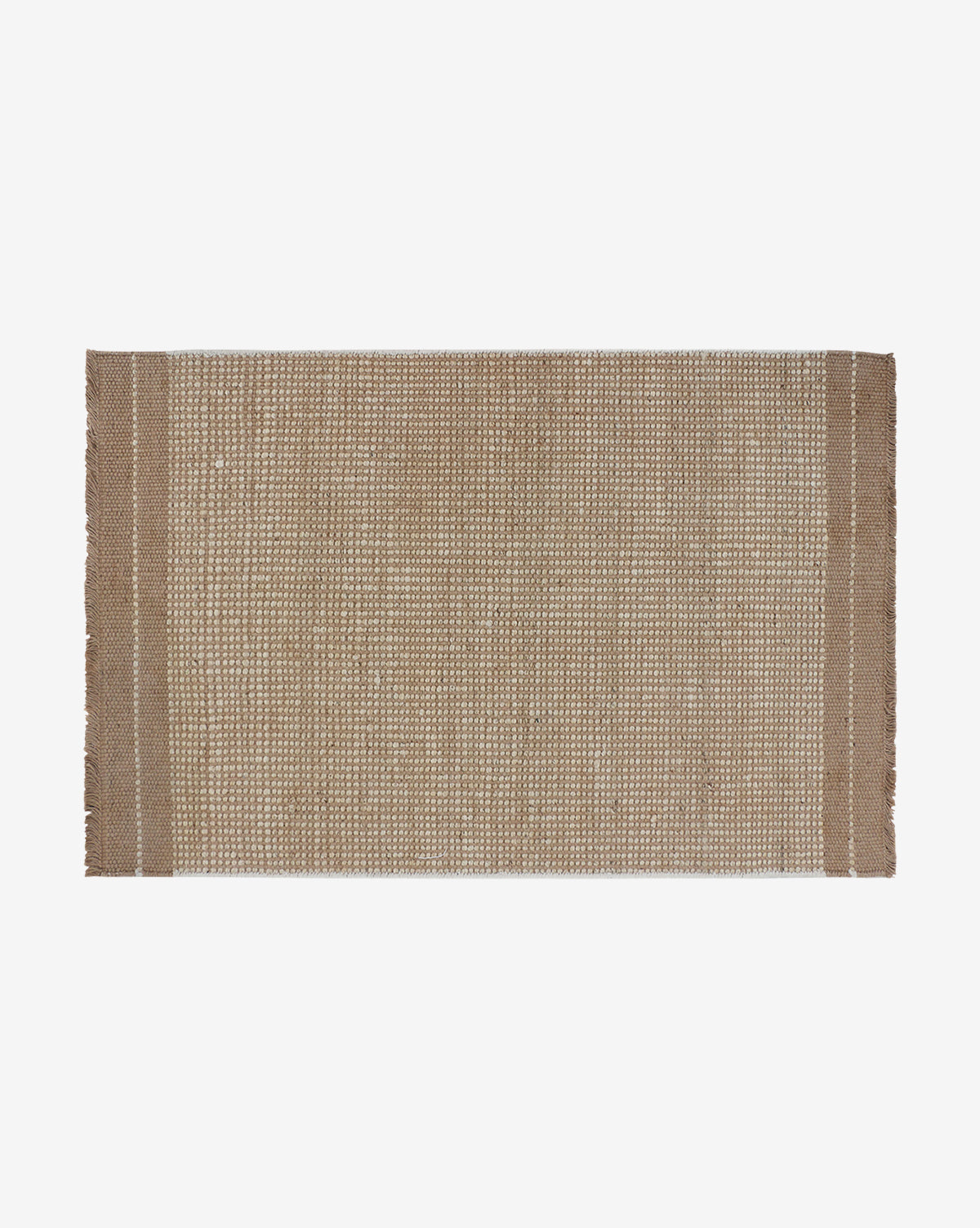 Tapis en jute tissé à la main naturel de Gérone