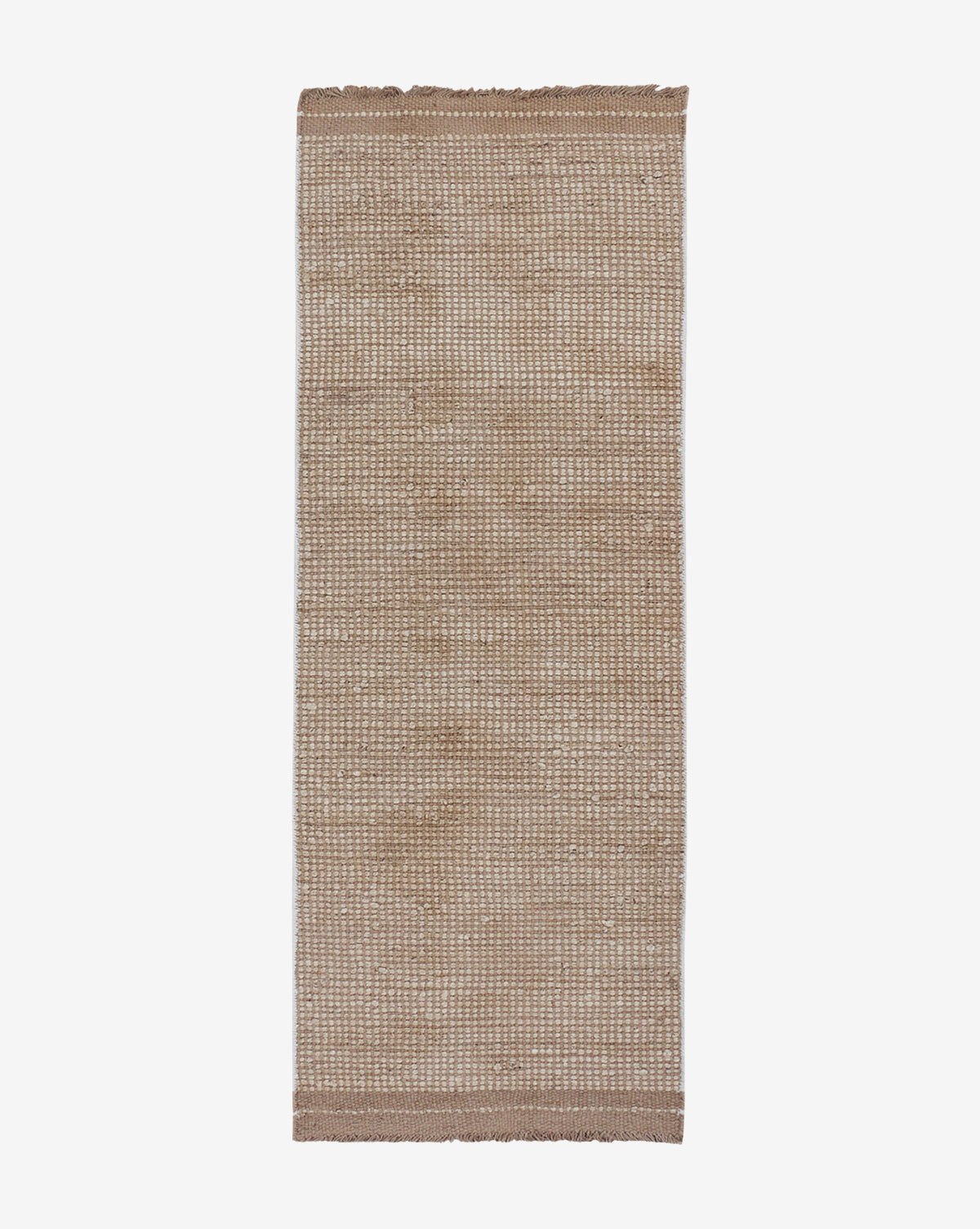 Tapis en jute tissé à la main naturel de Gérone