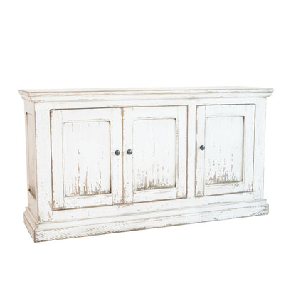Buffet 3 portes Mira - Blanc antique 