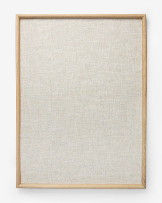 Tableau mémo en chêne et lin