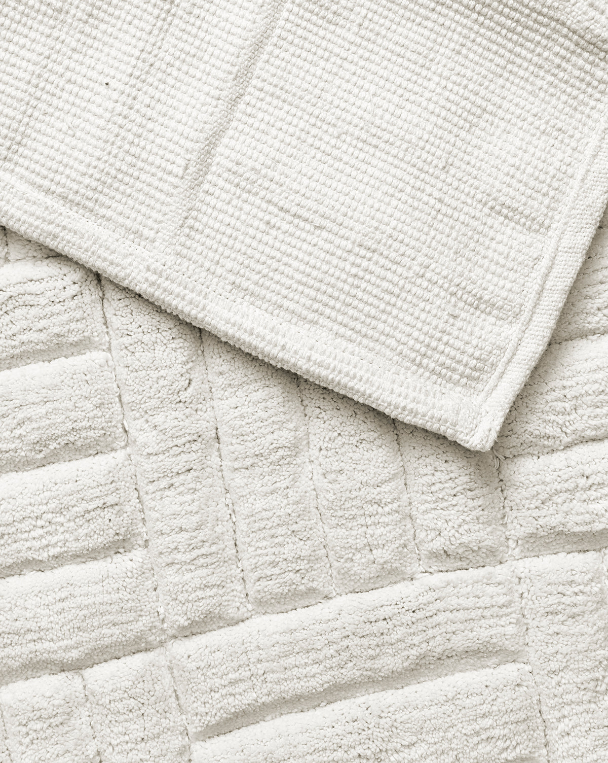 Tapis de bain en coton Perdita