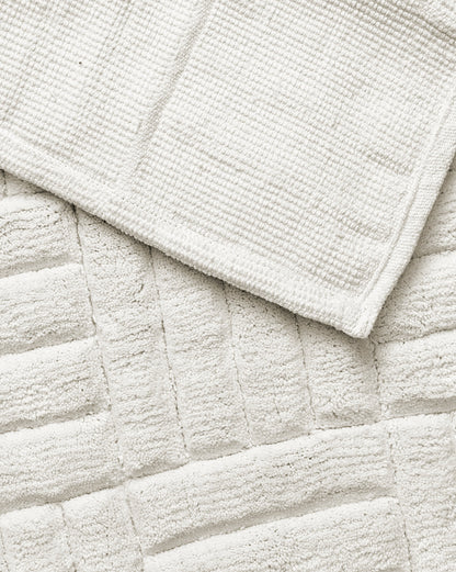 Tapis de bain en coton Perdita