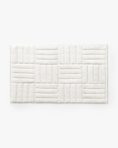 Tapis de bain en coton Perdita