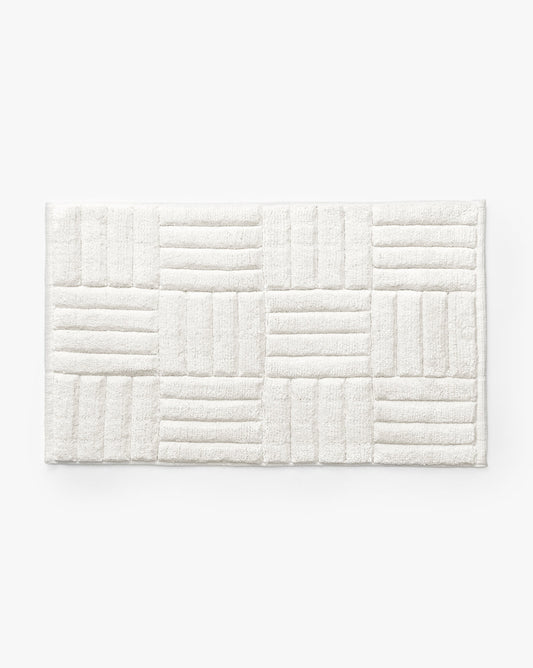Tapis de bain en coton Perdita