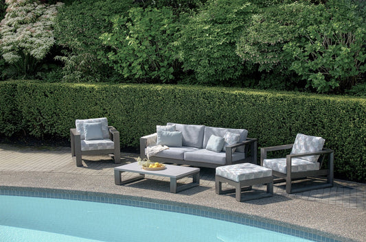 Portfino 4-Piece Sectional - Espresso