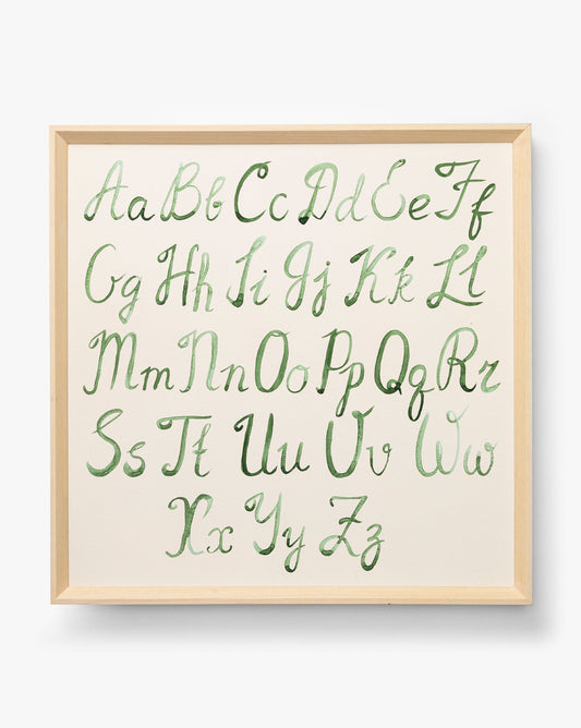 Alphabet script