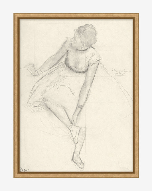Danseuse esquissée