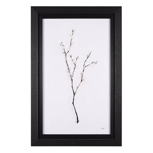 Salutations de neige I Art encadré 