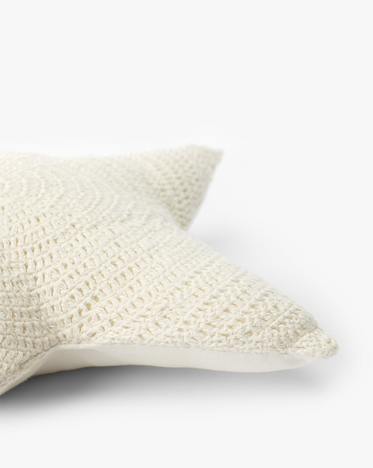 Coussin au crochet Stella