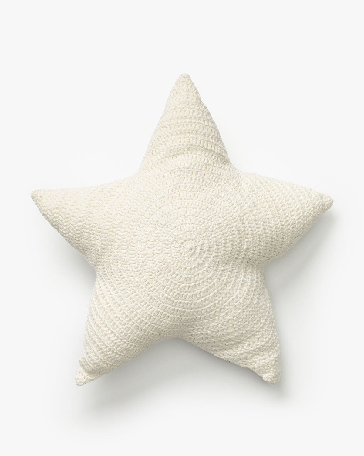 Coussin au crochet Stella