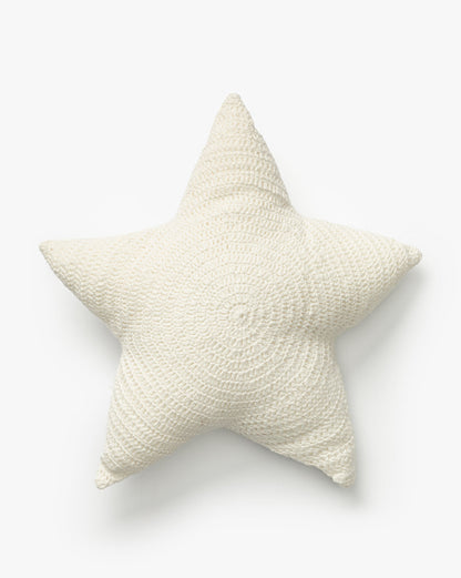 Coussin au crochet Stella