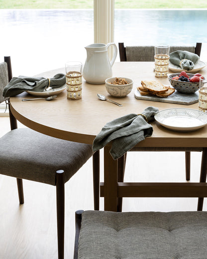 Table à manger ovale Giselle