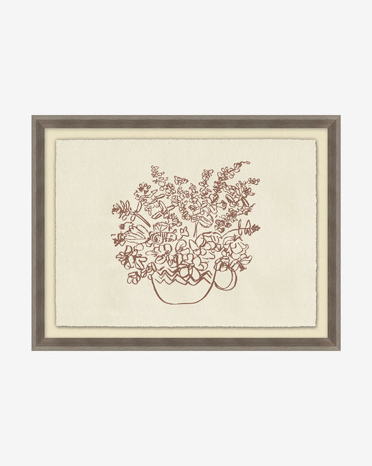 Tasse à thé de fleurs