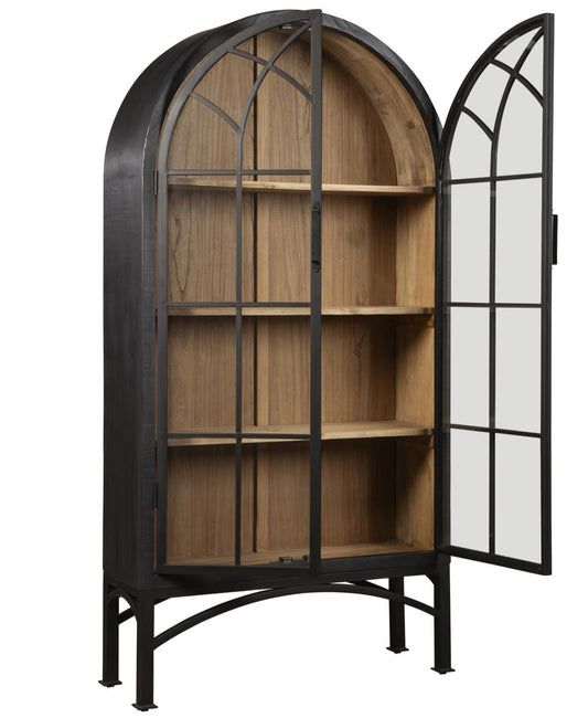 Armoire arquée Vickie - Noir
