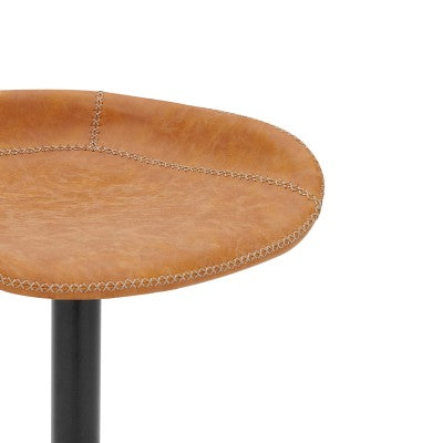 Tabouret de bar Vogue à vérin à gaz en cèdre vintage