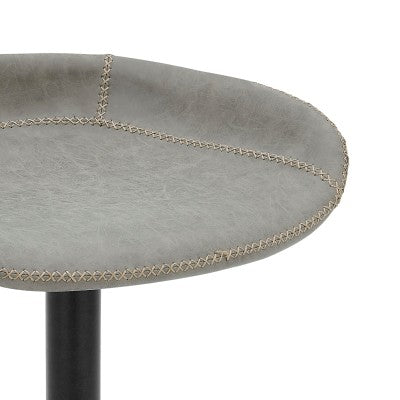 Tabouret de bar Vogue à vérin à gaz gris brume vintage